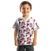 Atlanta Falcons Hawaiian Shirt � Palm Island Print Red White, Casual Button Down For Men & Women