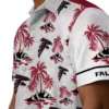 Atlanta Falcons Hawaiian Shirt � Palm Island Print Red White, Casual Button Down For Men & Women