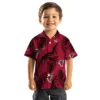 Atlanta Falcons Hawaiian Shirt � Palm Leaf Red, Casual Button Down For Men & Women