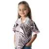 Atlanta Falcons Hawaiian Shirt � Palm Stripes Red Black White, Casual Button Down For Men & Women