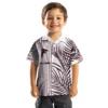 Atlanta Falcons Hawaiian Shirt � Palm Stripes Red Black White, Casual Button Down For Men & Women