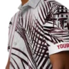 Atlanta Falcons Hawaiian Shirt � Palm Stripes Red Black White, Casual Button Down For Men & Women