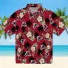 Atlanta Falcons Hawaiian Shirt � Palm Tree Flower Red, Casual Button Down For Men & Women