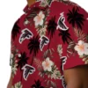 Atlanta Falcons Hawaiian Shirt � Palm Tree Flower Red, Casual Button Down For Men & Women