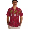 Atlanta Falcons Hawaiian Shirt � Surfboard Palm Red, Casual Button Down For Men & Women