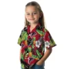 Atlanta Falcons Hawaiian Shirt � Toucan Hibiscus Pineapple Red Green, Casual Button Down For Men & Women