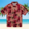 Atlanta Falcons Hawaiian Shirt � Tribal Symbols Red, Casual Button Down For Men & Women
