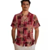 Atlanta Falcons Hawaiian Shirt � Tribal Symbols Red, Casual Button Down For Men & Women