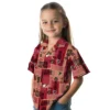Atlanta Falcons Hawaiian Shirt � Tribal Symbols Red, Casual Button Down For Men & Women