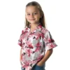 Atlanta Falcons Hawaiian Shirt � Tropical Leaves Red White, Casual Button Down For Men & Women
