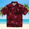Atlanta Falcons Hawaiian Shirt � Tropical Patchwork Red Black, Casual Button Down For Men & Women