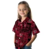 Atlanta Falcons Hawaiian Shirt � Tropical Patchwork Red Black, Casual Button Down For Men & Women
