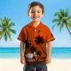 Baltimore Orioles Hawaiian Shirt - Beach Sunset Orange Black - Gift For Men, Women