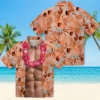 Baltimore Orioles Hawaiian Shirt - Chest Illusion Orange - Gift For Men, Women