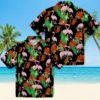 Baltimore Orioles Hawaiian Shirt - Flamingo Foliage Orange Green - Gift For Men, Women
