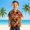 Baltimore Orioles Hawaiian Shirt - Floral Pineapple Orange - Gift For Men, Women