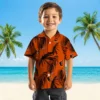Baltimore Orioles Hawaiian Shirt - Palm Leaf Orange - Gift For Men, Women