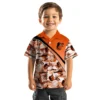 Baltimore Orioles Hawaiian Shirt - Sunset Palms Orange White - Gift For Men, Women