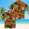 Baltimore Orioles Hawaiian Shirt - Toucan Hibiscus Pineapple Orange Green - Gift For Men, Women