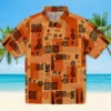 Baltimore Orioles Hawaiian Shirt - Tribal Symbols Orange - Gift For Men, Women