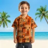 Baltimore Orioles Hawaiian Shirt - Tribal Symbols Orange - Gift For Men, Women