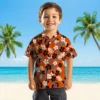 Baltimore Orioles Hawaiian Shirt - Tropical Floral Orange - Gift For Men, Women
