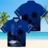 Buffalo Bills Hawaiian Shirt � Beach Sunset Blue Black, Casual Button Down For Men & Women