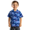 Buffalo Bills Hawaiian Shirt � Coastal Palms Blue, Casual Button Down For Men & Women