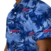 Buffalo Bills Hawaiian Shirt � Coastal Palms Blue, Casual Button Down For Men & Women