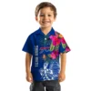Buffalo Bills Hawaiian Shirt � Floral Polynesian Blue, Casual Button Down For Men & Women