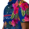 Buffalo Bills Hawaiian Shirt � Floral Polynesian Blue, Casual Button Down For Men & Women