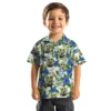Buffalo Bills Hawaiian Shirt � Tropical Yoda Green, Casual Button Down For Men & Women