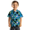 Carolina Panthers Hawaiian Shirt � Flamingo Leaves Blue, Casual Button Down For Men & Women