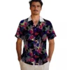 Carolina Panthers Hawaiian Shirt � Floral Toucan Blue Red, Casual Button Down For Men & Women