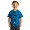 Carolina Panthers Hawaiian Shirt � Framed Floral Blue, Casual Button Down For Men & Women