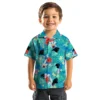 Carolina Panthers Hawaiian Shirt � Custom Hibiscus Blossoms Blue, Casual Button Down For Men & Women