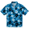 Carolina Panthers Hawaiian Shirt � Tropical Floral Pattern, Casual Button Down For Men & Women