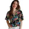 Carolina Panthers Hawaiian Shirt � Personalized Hibiscus Paradise, Casual Button Down For Men & Women
