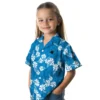 Carolina Panthers Hawaiian Shirt � Hibiscus Clusters Blue, Casual Button Down For Men & Women