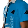 Carolina Panthers Hawaiian Shirt � Palm Trees Blue White, Casual Button Down For Men & Women