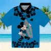 Carolina Panthers Hawaiian Shirt � Surfing Mickey Blue, Casual Button Down For Men & Women