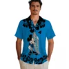 Carolina Panthers Hawaiian Shirt � Surfing Mickey Blue, Casual Button Down For Men & Women