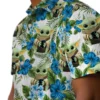 Carolina Panthers Hawaiian Shirt � Tropical Yoda Green, Casual Button Down For Men & Women