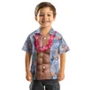 Chicago Bears Hawaiian Shirt � Chest Illusion Blue, Casual Button Down For Men & Women