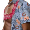 Chicago Bears Hawaiian Shirt � Chest Illusion Blue, Casual Button Down For Men & Women