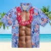 Chicago Cubs Hawaiian Shirt - Chest Illusion Blue - Gift For Men, Women