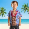 Chicago Cubs Hawaiian Shirt - Chest Illusion Blue - Gift For Men, Women