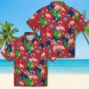 Chicago Cubs Hawaiian Shirt - Flamingo Foliage Blue Green - Gift For Men, Women