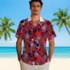 Chicago Cubs Hawaiian Shirt - Floral Toucan Blue Red - Gift For Men, Women