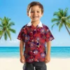 Chicago Cubs Hawaiian Shirt - Floral Toucan Blue Red - Gift For Men, Women